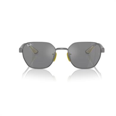 Ray-Ban RB 3794M F0956G 54 Scuderia Ferrari Unisex Gri Metal Güneş Gözlüğü