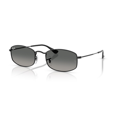 Ray-Ban RB 3832 00271 55 Unisex Geometrik Degrade Siyah Metal Güneş Gözlüğü