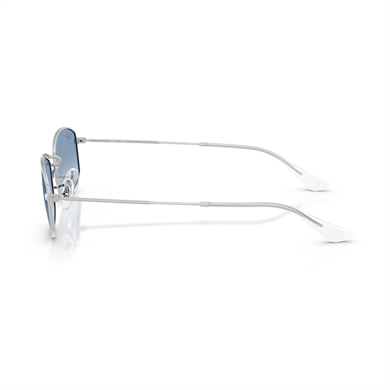 Ray-Ban RB 3832 0033F 55 Unisex Geometrik Degrade Gümüş Metal Güneş Gözlüğü
