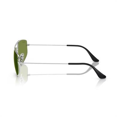 Ray-Ban RB 3845 0034E 57 Unisex Geometrik Gri Metal Güneş Gözlüğü