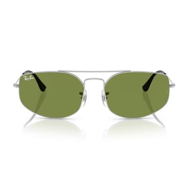 Ray-Ban RB 3845 0034E 57 Unisex Geometrik Gri Metal Güneş Gözlüğü