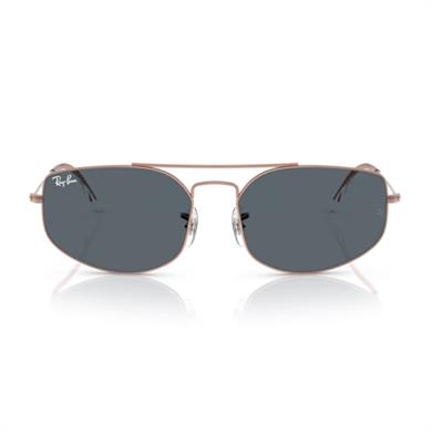 Ray-Ban RB 3845 9035R5 57 Unisex Geometrik Bronz Metal Güneş Gözlüğü