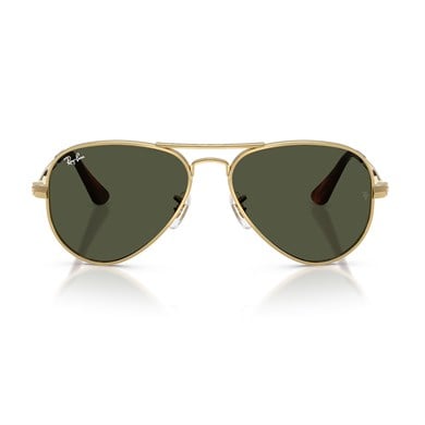 Ray-Ban RB 3925 00131 58 Aviator Max Unisex Pilot Gold Metal Güneş Gözlüğü