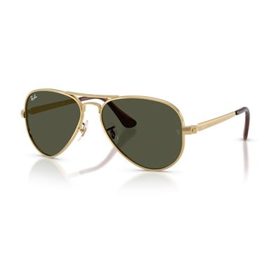 Ray-Ban RB 3925 00131 62 Aviator Max Unisex Pilot Gold Metal Güneş Gözlüğü