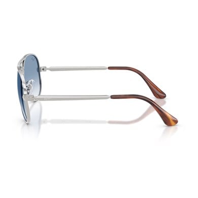 Ray-Ban RB 3925 0033F 62 Aviator Max Unisex Pilot Gümüş Metal Güneş Gözlüğü