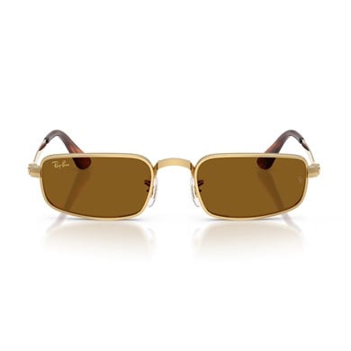 Ray-Ban RB 3927 00133 54 A$AP ROCKY Unisex Dikdörtgen Gold Metal Güneş Gözlüğü
