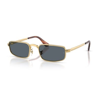 Ray-Ban RB 3927 001R5 54 A$AP ROCKY Unisex Dikdörtgen Gold Metal Güneş Gözlüğü