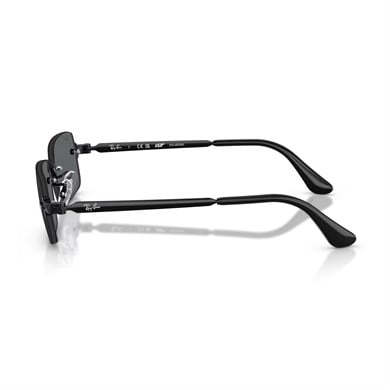 Ray-Ban RB 3928 00281 54 A$AP ROCKY Unisex Polarize Dikdörtgen Siyah Metal Güneş Gözlüğü