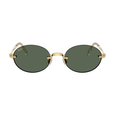 Ray-Ban RB 3929 00171 54 A$AP ROCKY Unisex Oval Gold Metal Güneş Gözlüğü