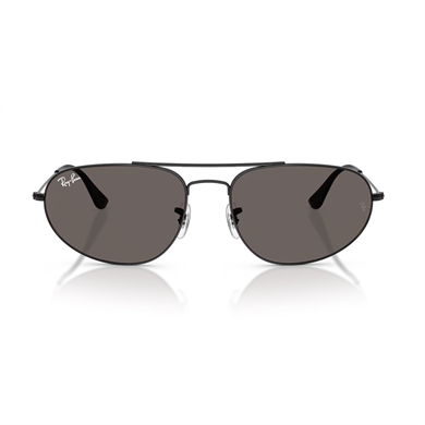 Ray-Ban RB 3945 002B1 60 Unisex Geometrik Siyah Metal Güneş Gözlüğü