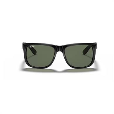 Ray-Ban RB 4165 60171 55 Justin Unisex Kare Siyah Kemik Güneş Gözlüğü