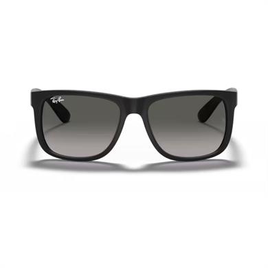 Ray-Ban RB 4165 6018G 55 Justin Unisex Kare Siyah Kemik Güneş Gözlüğü