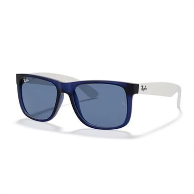Ray-Ban RB 4165 651180 55 Justin Unisex Lacivert Kemik Güneş Gözlüğü