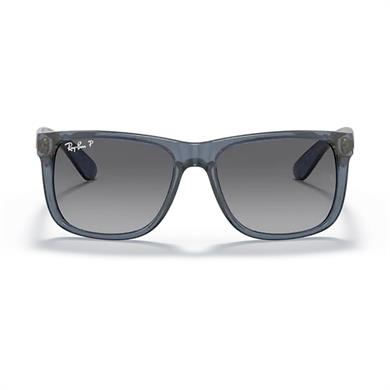 Ray-Ban RB 4165 6596T3 51 Justin Unisex Polarize Şeffaf Mavi Kemik Güneş Gözlüğü