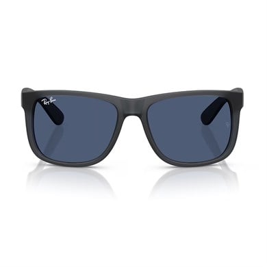 Ray-Ban RB 4165 687380 55 Justin Unisex Kare Gri Kemik Güneş Gözlüğü