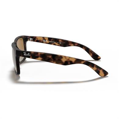 Ray-Ban RB 4165 865T5 55 Justin Unisex Polarize Kahverengi Kemik Güneş Gözlüğü
