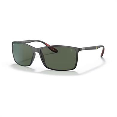 Ray-Ban RB 4179M F60271 60 Unisex Kare Siyah Metal Güneş Gözlüğü