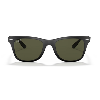 Ray-Ban RB 4195 601S9A 52 Wayfarer Liteforce Unisex Polarize Kare Siyah Kemik Güneş Gözlüğü