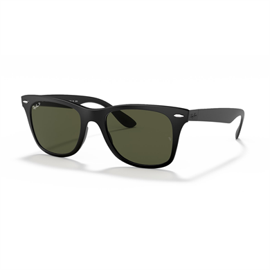 Ray-Ban RB 4195 601S9A 52 Wayfarer Liteforce Unisex Polarize Kare Siyah Kemik Güneş Gözlüğü