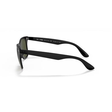 Ray-Ban RB 4195 601S9A 52 Wayfarer Liteforce Unisex Polarize Kare Siyah Kemik Güneş Gözlüğü