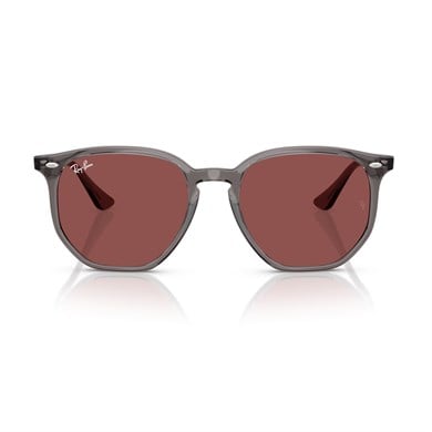 Ray-Ban RB 4306 687375 54 Unisex Geometrik Gri Kemik Güneş Gözlüğü