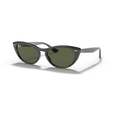 Ray-Ban RB 4314N 60131 54 Kadın Cateye Siyah Kemik Güneş Gözlüğü
