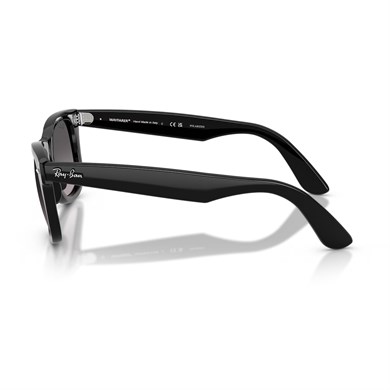 Ray-Ban RB 4340 601M3 50 Wayfarer Unisex Polarize Kare Siyah Kemik Güneş Gözlüğü