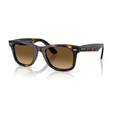 Ray-Ban RB 4340 710M2 50 Wayfarer Unisex Polarize Kare Kırçıllı Kahverengi Güneş Gözlüğü