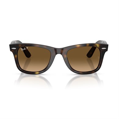 Ray-Ban RB 4340 710M2 50 Wayfarer Unisex Polarize Kare Kırçıllı Kahverengi Güneş Gözlüğü