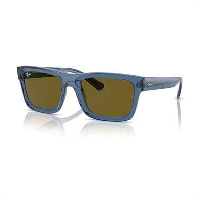 Ray-Ban RB 4396 668073 57 Warren Unisex Şeffaf Mavi Güneş Gözlüğü