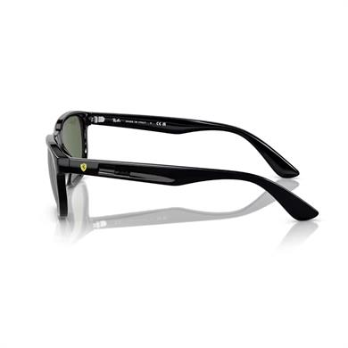 Ray-Ban RB 4404M F68371 57 Scuderia Ferrari Erkek Siyah Kemik Güneş Gözlüğü