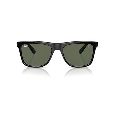 Ray-Ban RB 4413M F68371 57 Scuderia Ferrari Unisex Kare Siyah Kemik Güneş Gözlüğü