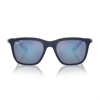 Ray-Ban RB 4433M F698H0 54 Scuderia Ferrarii Unisex Oval Mavi Kemik Güneş Gözlüğü