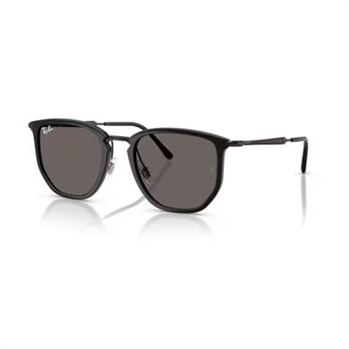 Ray-Ban RB 4451 601B1 53 Unisex Geometrik Siyah Kombine Güneş Gözlüğü