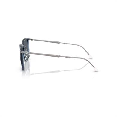 Ray-Ban RB 4451 6803R5 50 Unisex Geometrik Şeffaf Mavi Kombine Güneş Gözlüğü