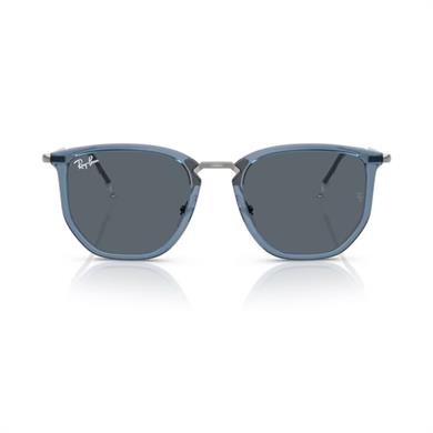 Ray-Ban RB 4451 6803R5 50 Unisex Geometrik Şeffaf Mavi Kombine Güneş Gözlüğü