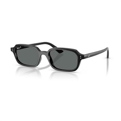 Ray-Ban RB 4455 667781 49 Polarize Zuri Unisex Yastık Siyah Kemik Güneş Gözlüğü