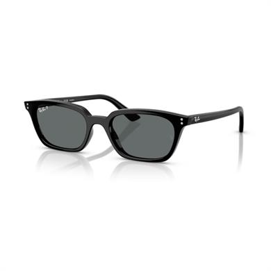 Ray-Ban RB 4456 667781 53 Polarize Zaya Unisex Yastık Siyah Kemik Güneş Gözlüğü