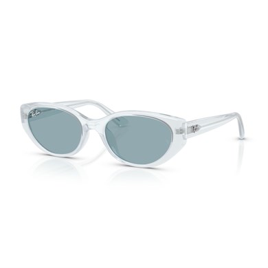Ray-Ban RB 4457D 687280 55 Unisex Yastık Şeffaf Kemik Güneş Gözlüğü