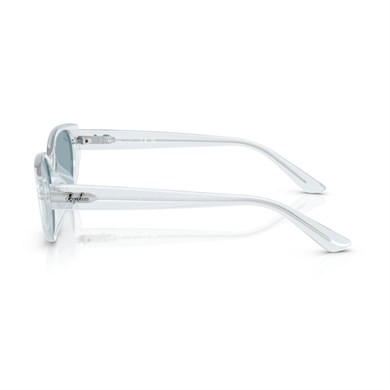 Ray-Ban RB 4457D 687280 55 Unisex Yastık Şeffaf Kemik Güneş Gözlüğü