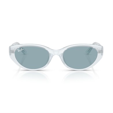 Ray-Ban RB 4457D 687280 55 Unisex Yastık Şeffaf Kemik Güneş Gözlüğü