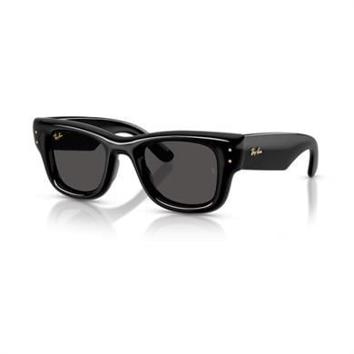  Ray-Ban RB 4940 60187 50 Wayfarer Puffer A$AP ROCKY Unisex Kare Siyah Kemik Güneş Gözlüğü