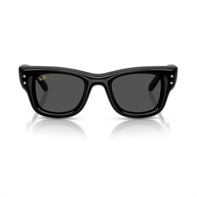Ray-Ban RB 4940B 686487 47 Wayfarer puffer Unisex Kare Siyah Kemik Güneş Gözlüğü