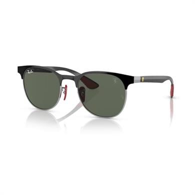 Ray-Ban Rb 8327M F06071 53 Unisex Oval Siyah Metal Güneş Gözlüğü