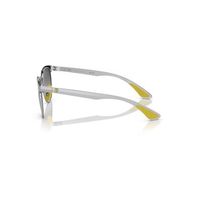 Ray-Ban RB 8327M F08011 53 Unisex Oval Gri Metal Güneş Gözlüğü