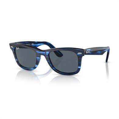 Ray-Ban RB 2140 1361R5 50 Wayfarer Unisex Dikdörtgen Kırçıllı Mavi Güneş Gözlüğü