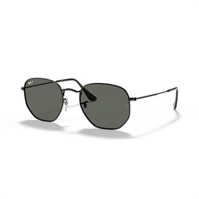 Ray-Ban RB 3548N 00258 54 Polarize Unisex Siyah Metal Geometrik Güneş Gözlüğü