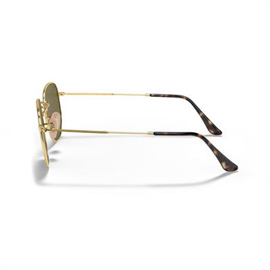Ray-Ban RB 3548N 00190 51 Unisex Gold Metal Geometrik Güneş Gözlüğü