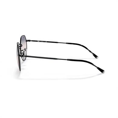 Ray-Ban RB 3565 002GE 53 Jack Unisex Siyah Metal Geometrik Güneş Gözlüğü