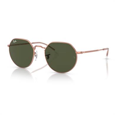 Ray-Ban RB 3565 920231 53 Unisex Rose Gold Metal Geometrik  Güneş Gözlüğü